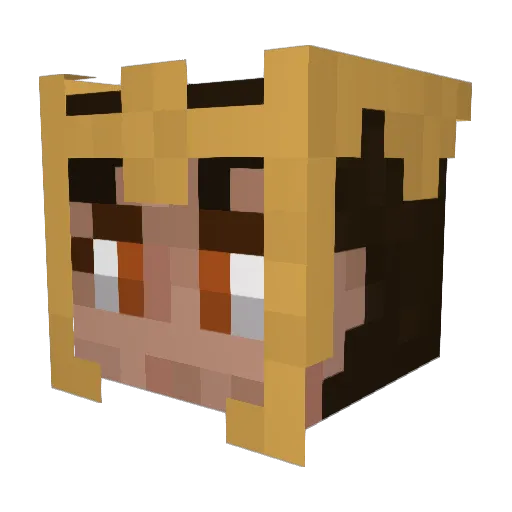 Ranger_Knight Minecraft avatar head, 3D render