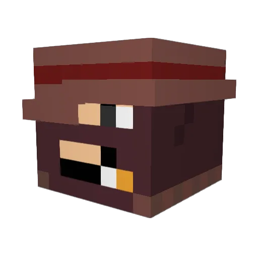 Ranger_PonyOnly Minecraft avatar head, 3D render