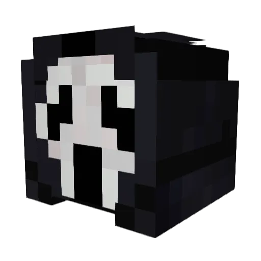 Rania777 Minecraft avatar head, 3D render