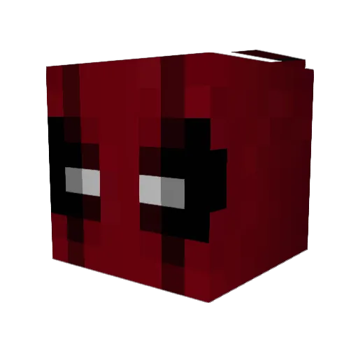 Ranish Minecraft avatar head, 3D render