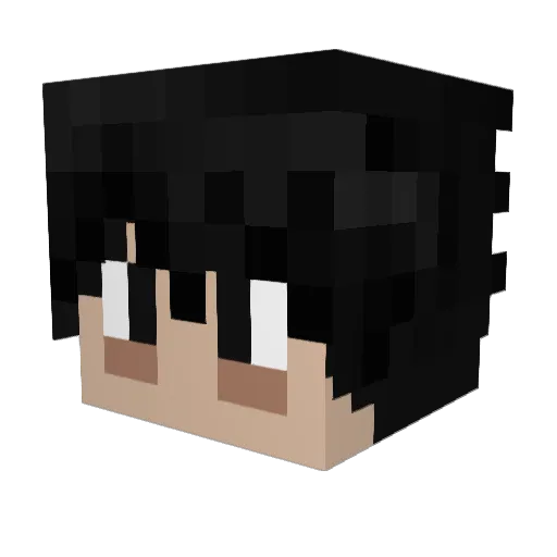RankedClicks Minecraft avatar head, 3D render