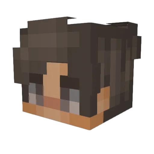 RankedRewards Minecraft avatar head, 3D render