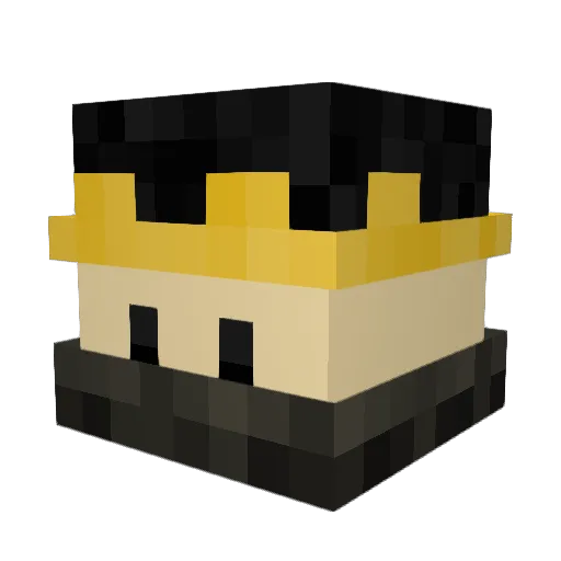 Ranktoast7675 Minecraft avatar head, 3D render