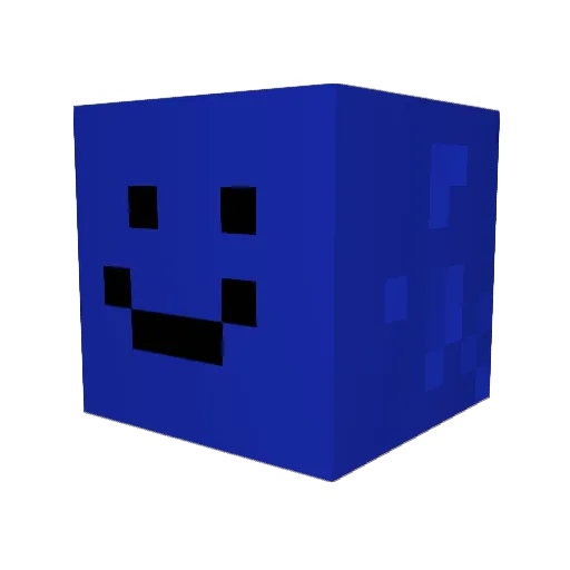 Ranne27 Minecraft avatar head, 3D render