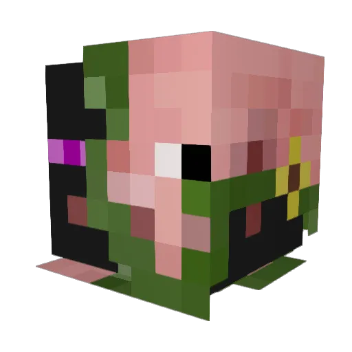 Ranny6015 Minecraft avatar head, 3D render