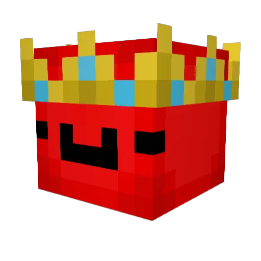 Ransomed_ Minecraft avatar head, 3D render