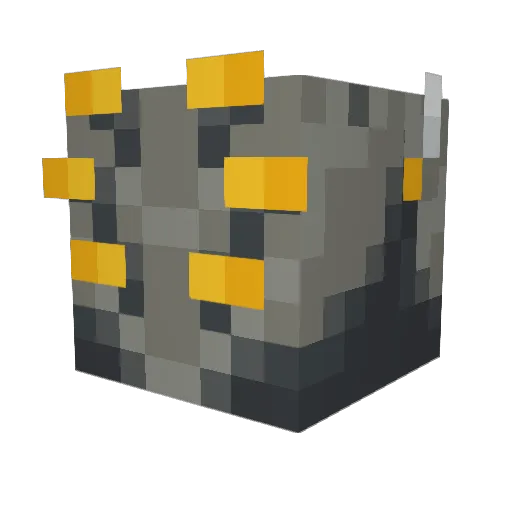 Rantg Minecraft avatar head, 3D render