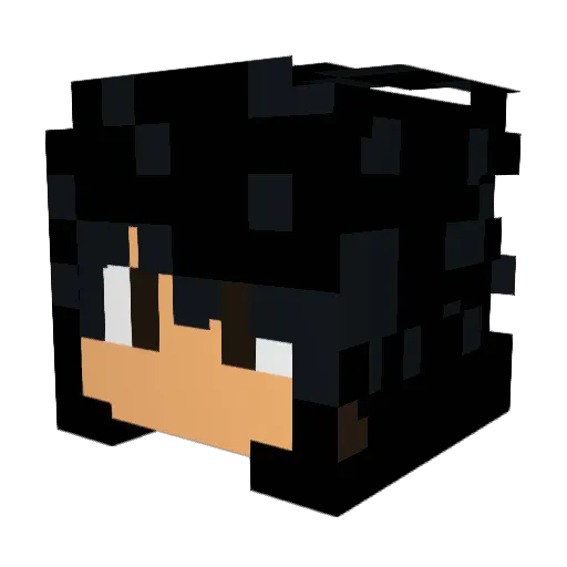 Ranzinho05 Minecraft avatar head, 3D render