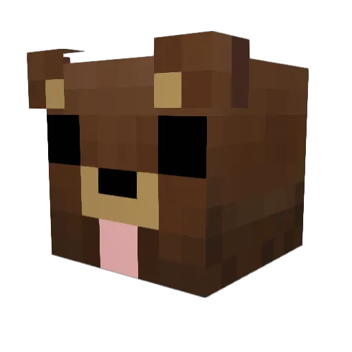 Raoules10 Minecraft avatar head, 3D render