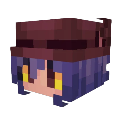 Raph9213 Minecraft avatar head, 3D render
