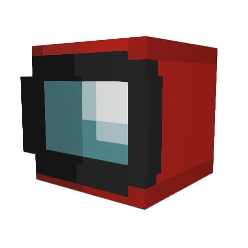 Raphael1120 Minecraft avatar head, 3D render