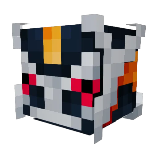 Raphi047 Minecraft avatar head, 3D render