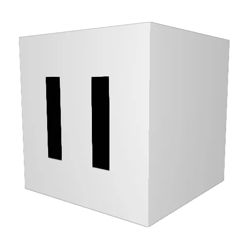 RaphixGHG Minecraft avatar head, 3D render
