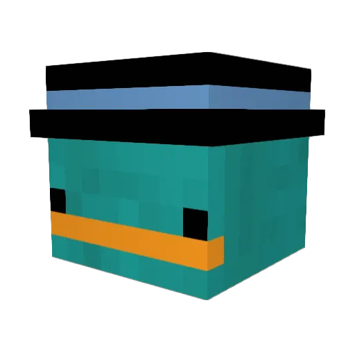 Raphsodium89 Minecraft avatar head, 3D render