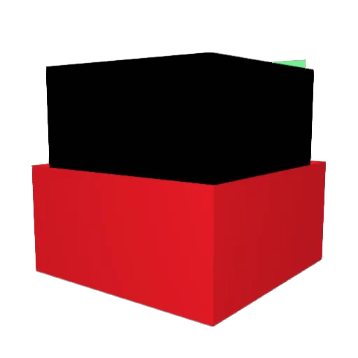 RapidStriker Minecraft avatar head, 3D render