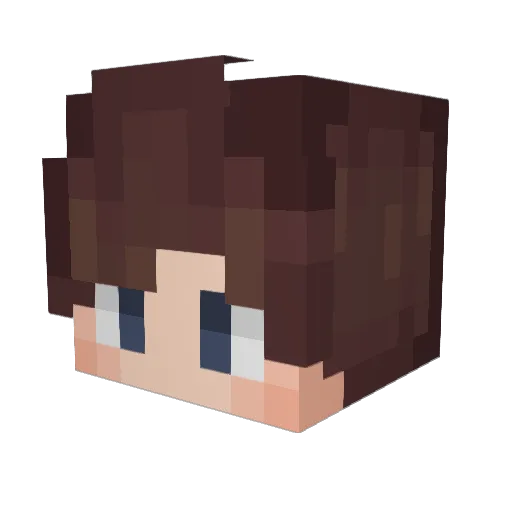 RapidestPoem270 Minecraft avatar head, 3D render