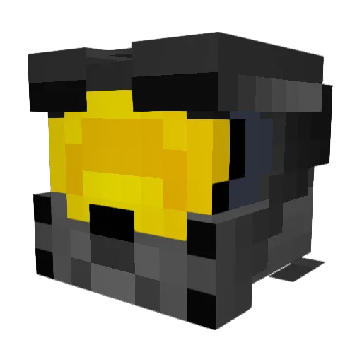 RapidzMoose Minecraft avatar head, 3D render