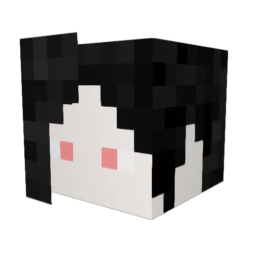 Rapier_CE Minecraft avatar head, 3D render