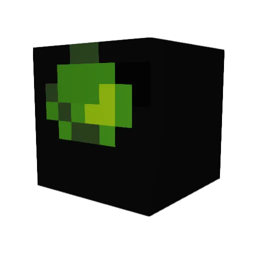Raptor257 Minecraft avatar head, 3D render