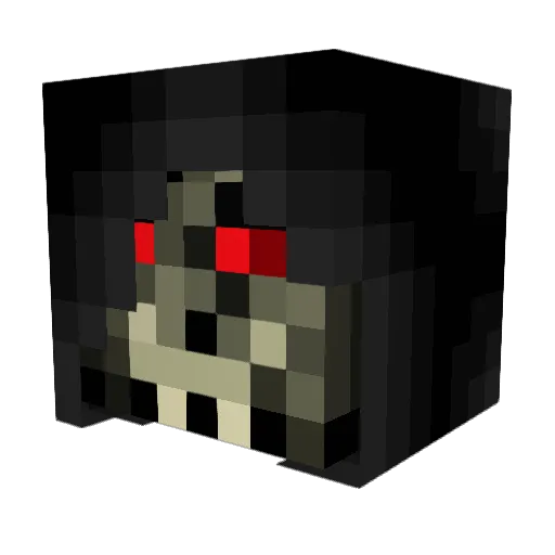 RaptorTheGod Minecraft avatar head, 3D render