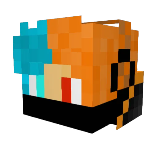 Raptor_Gaming09 Minecraft avatar head, 3D render