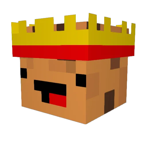 Raptor_K Minecraft avatar head, 3D render