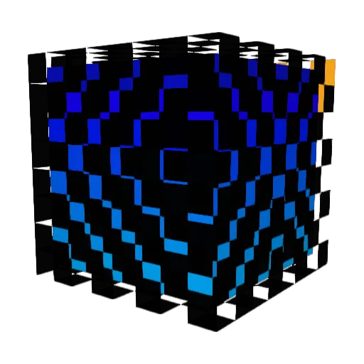 RaresBaaa Minecraft avatar head, 3D render