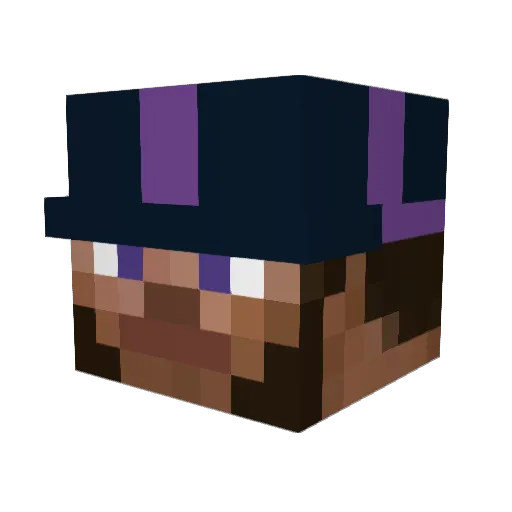 RasEli03 Minecraft avatar head, 3D render