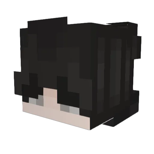 RasTornor Minecraft avatar head, 3D render