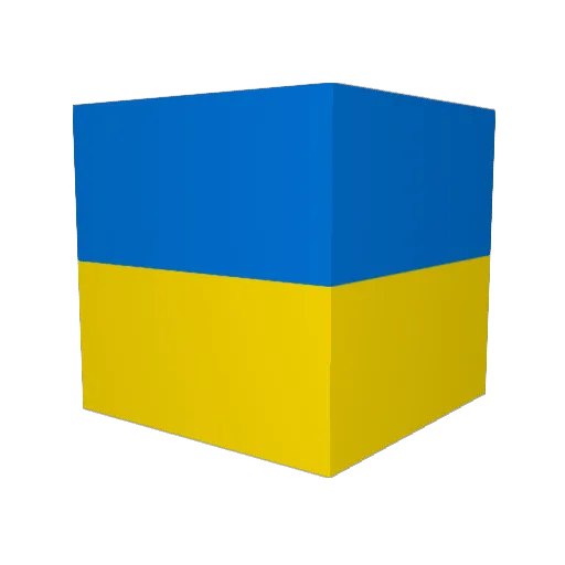 Rasalom Minecraft avatar head, 3D render