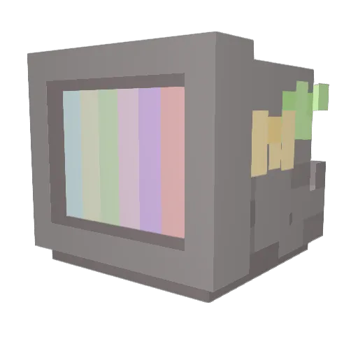 RascalCake Minecraft avatar head, 3D render