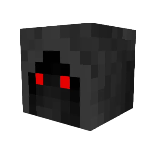 RascalX Minecraft avatar head, 3D render