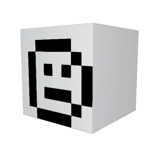 Rashed113 Minecraft avatar head, 3D render