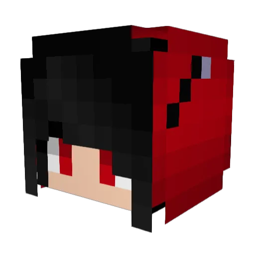 Rashid_19 Minecraft avatar head, 3D render