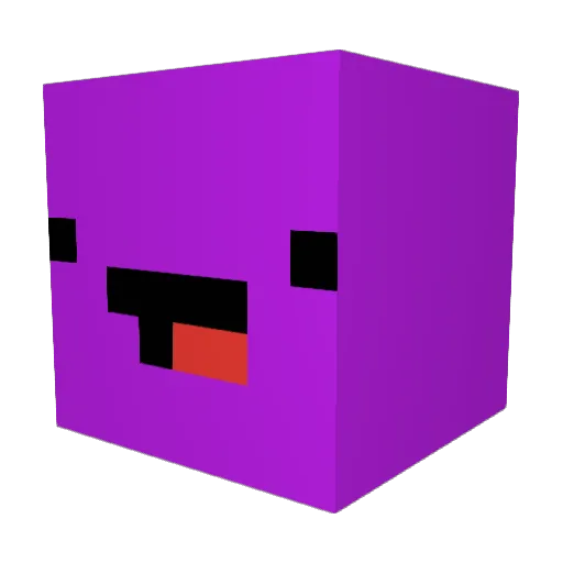 Rasko__TV Minecraft avatar head, 3D render