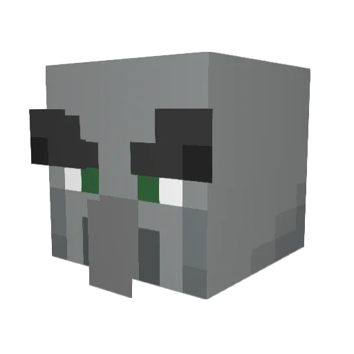 Rasmus0_0 Minecraft avatar head, 3D render