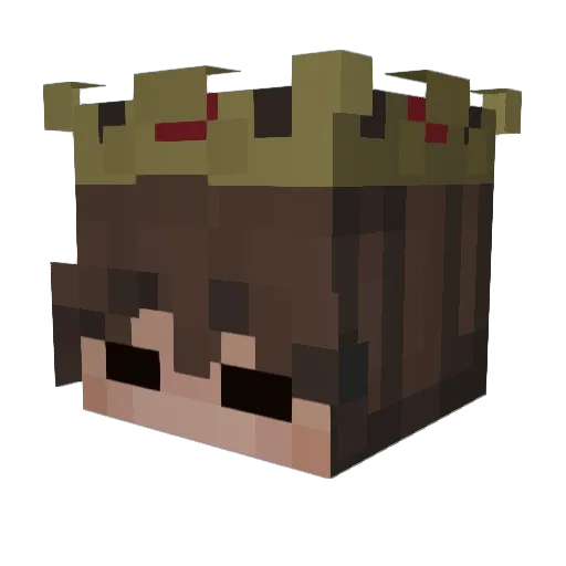 Rasovski Minecraft avatar head, 3D render