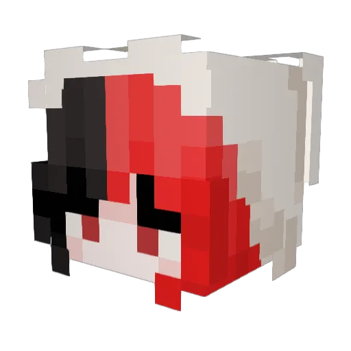 Raspberryjam080 Minecraft avatar head, 3D render