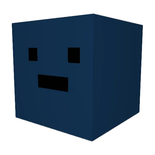 RasputinPreacher Minecraft avatar head, 3D render