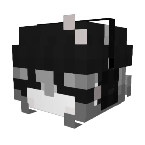RaspyPhenex Minecraft avatar head, 3D render