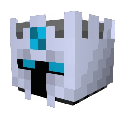 Rasshaus13 Minecraft avatar head, 3D render