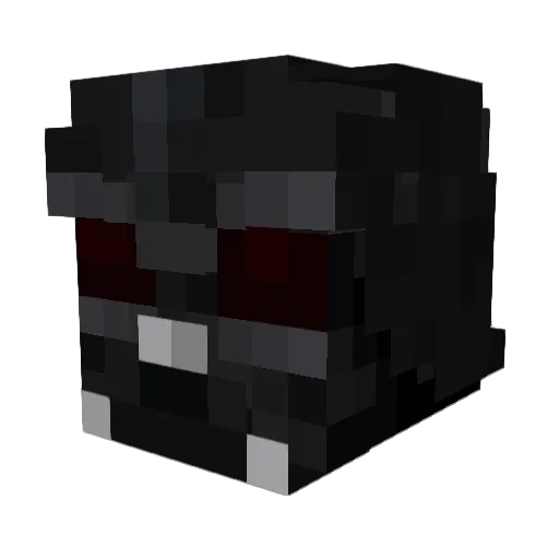 Rasstar16 Minecraft avatar head, 3D render