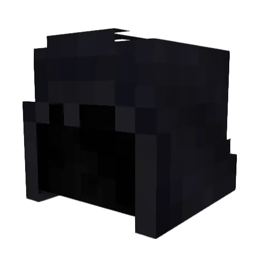 Rassudov Minecraft avatar head, 3D render