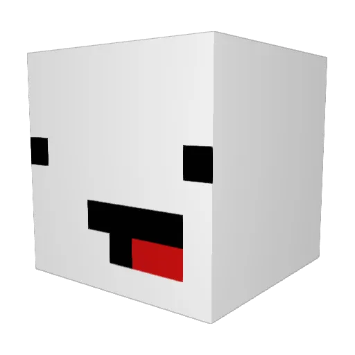 RastaKyu Minecraft avatar head, 3D render