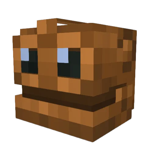 RastaMacz Minecraft avatar head, 3D render