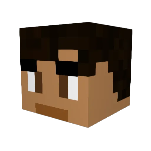 Rasta__Smurf Minecraft avatar head, 3D render