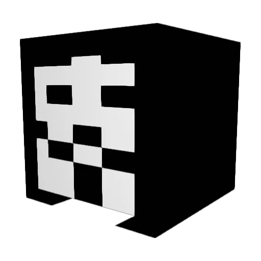 Rastiqk Minecraft avatar head, 3D render