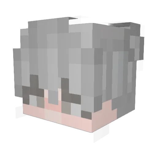 Rasyhz145 Minecraft avatar head, 3D render