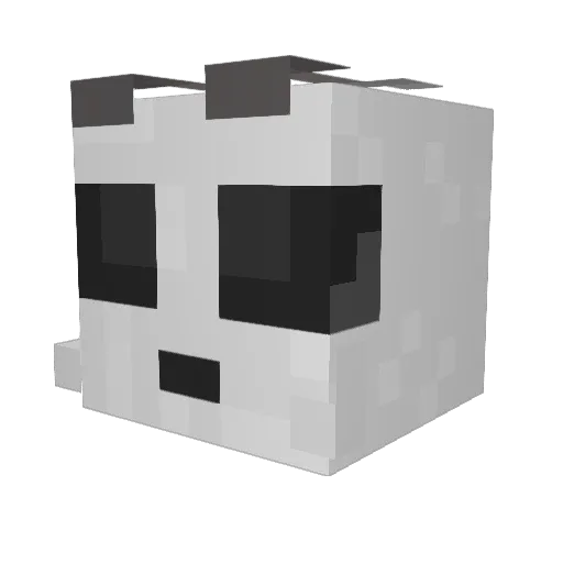 RatRatRatss Minecraft avatar head, 3D render