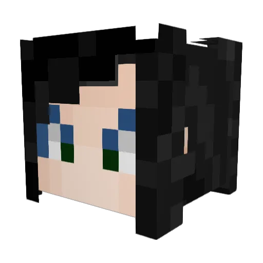 Rat_snacker Minecraft avatar head, 3D render